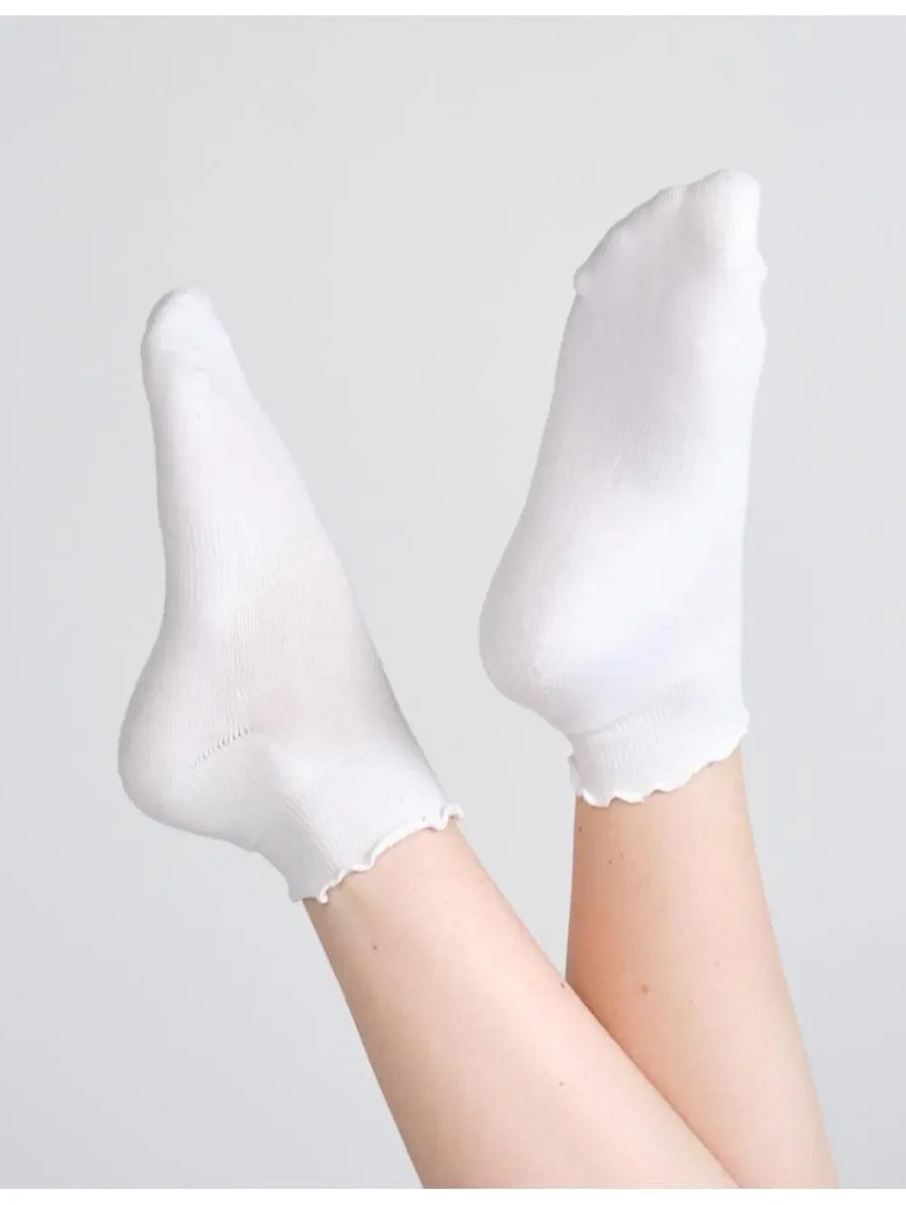 🆕 lucky honey Everyday Ruffle Cropped Crew Sock